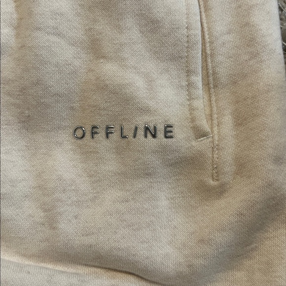 OFFLINE By Aerie Cloud Fleece Baggy Jogger - Heather Frost - Picture 5 of 7